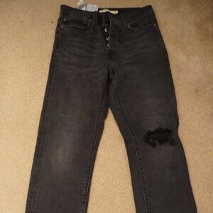 Stone wash Black Levi's